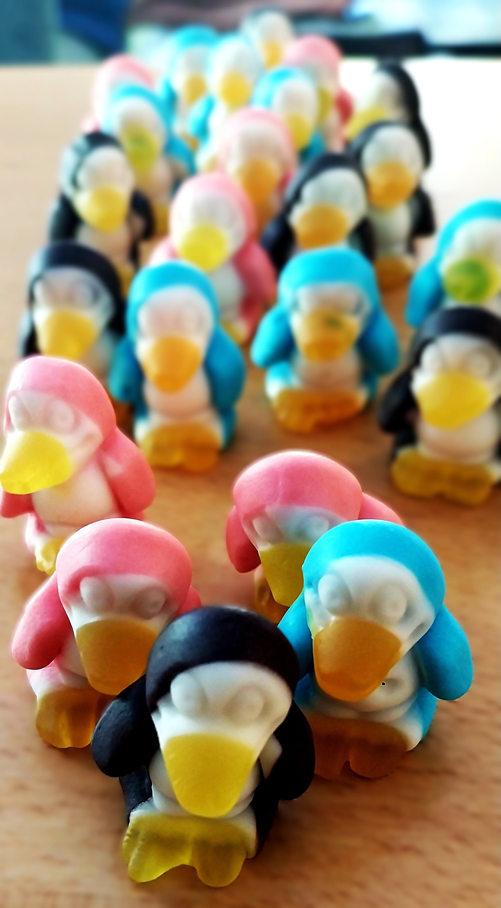 Bonbons en Forme de Pingouins