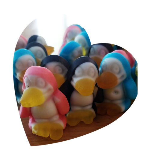 Bonbons en Forme de Pingouins